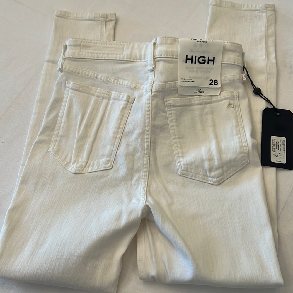 Rag n’ Bone New York white jeans size 28 new with tags